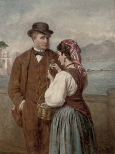 Neapolitan flower girl