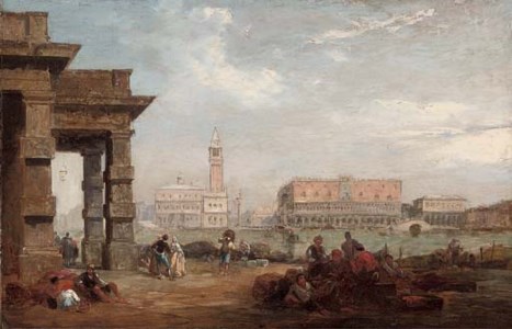 The Doge's Palace from the Dogana, Venice