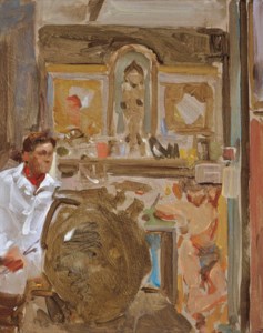 Self-Portrait in Duncan's Studio