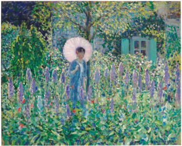 Frederick Carl Frieseke, Foxgloves