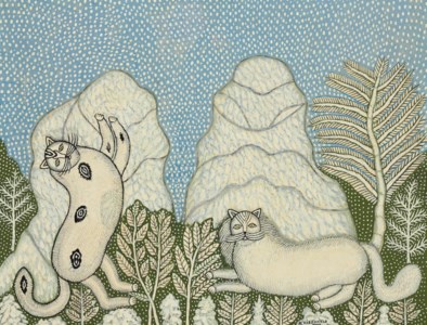 Cats in the Snow