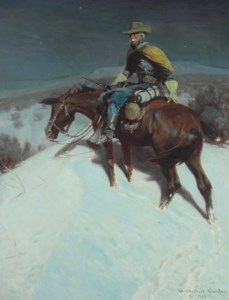 The Vidette--Custer Trooper