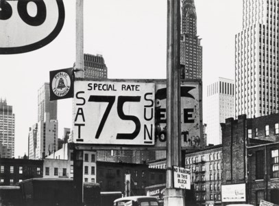 Second Avenue and 40th Street, New York, circa 1955