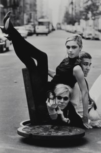 Andy Warhol, Edie Sedgwick and Chuck Wein, 1965