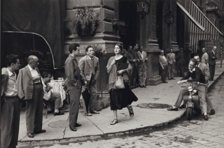American Girl in Florence, Italy, 1951
