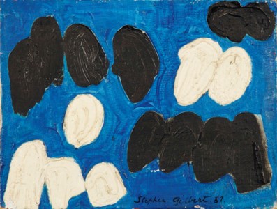 Abstract composition (recto and verso)