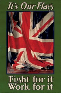 IT'S OUR FLAG, FIGHT FOR IT, WORK FOR IT