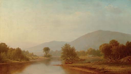 Landscape with Cattle Watering
