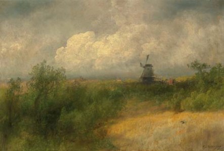 Landscape with Windmill