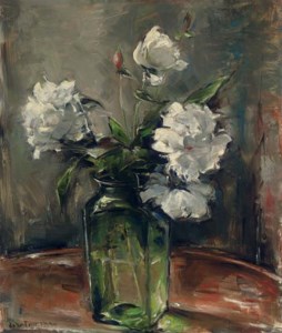 White Peonies in a Vase