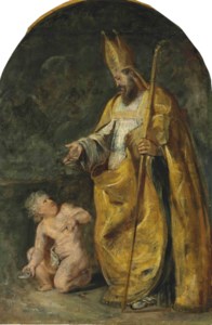 Sir Peter Paul Rubens, The Vision of Saint Augustine