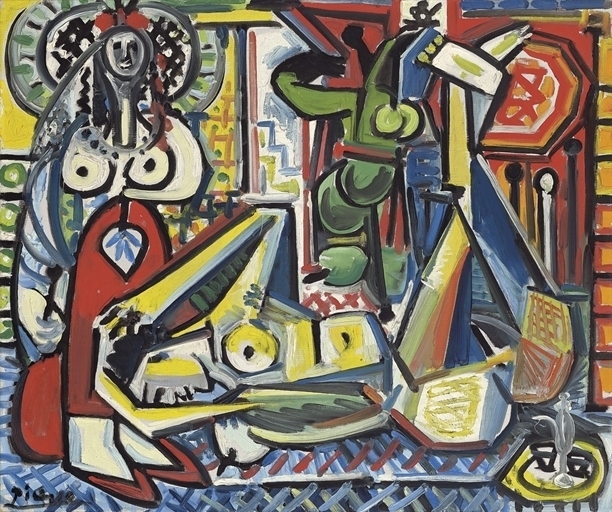 Pablo Picasso, Les femmes d'Alger (version 'F')