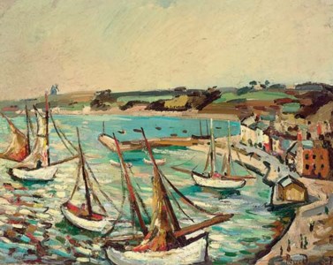 Scène de port