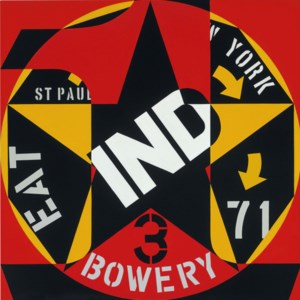 Robert Indiana, Decade Autoportrait