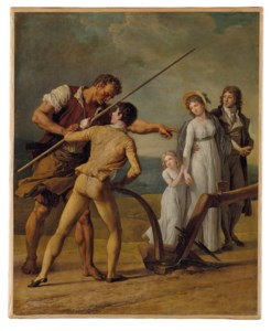 The Ploughing Lesson; a study for 'L'Agriculture'