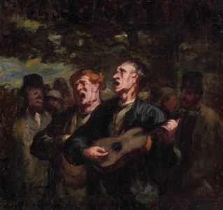 Chanteurs ambulants ('Buskers')