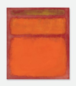 Mark Rothko, Orange, Red, Yellow