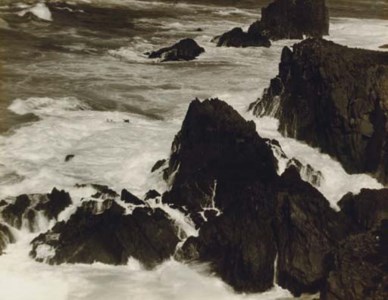 Rocks and Surf, c. 1942