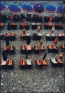 Deck Chairs, Camogli, Italy, 1981 and Candles, Voltera, Italy, 1981