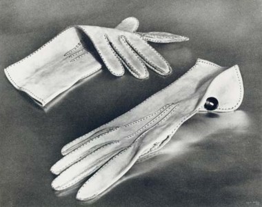 The Honorable Daisy Fellowes' Gloves by Dent, London, for Harper's Bazaar , 1933