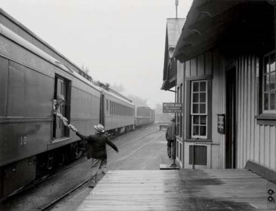Last Minute Letters, Train 202, Lansing, NC, c. 1955