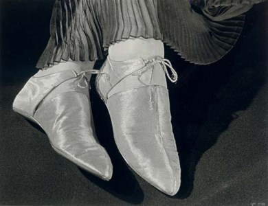 Gold Lamé Shoes, 1935