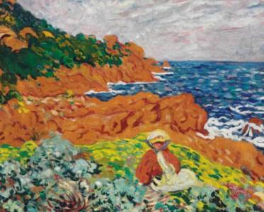 Louis Valtat, Suzanne Valtat sur le rivage d'Anthéor