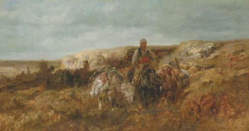 The pass over the hills