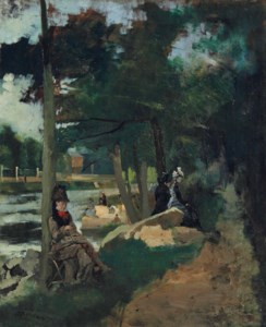 Au bord de la rivière