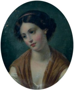 Portrait of Miss Fanny Rundle