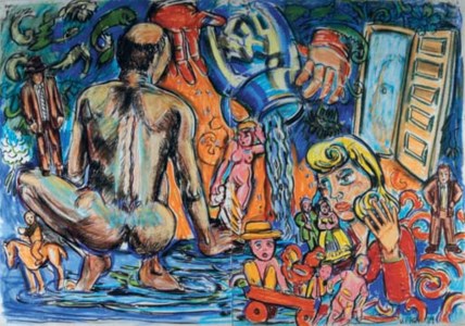 Artist Mind Studio Diptych VI