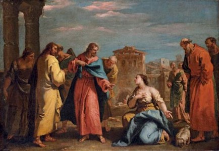 Christ and the Woman of Canaan
