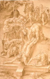 Christ nailed to the Cross