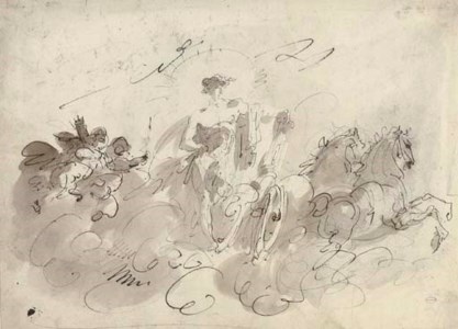 Phoebus Apollo in his chariot