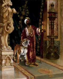 Rudolf Ernst, A sultan with a tiger