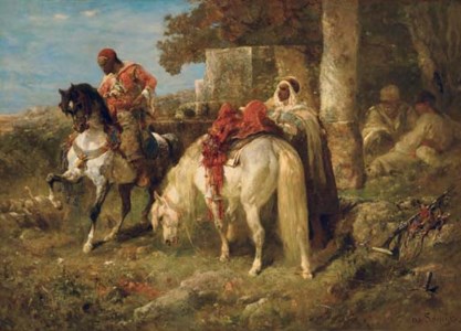 The departure
