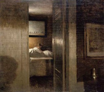 Interiør med kunstnerens datter (Interior with the artist's daughter)