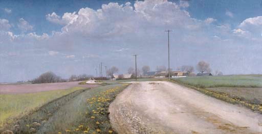 Solskin. Forarsdag ved Kallerup (Sunshine. Spring Day near Kallerup)