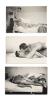 A group of 6 intimate photographs of Ted Starkowski and Chuck Howard