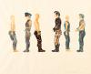 Six Leather Boys