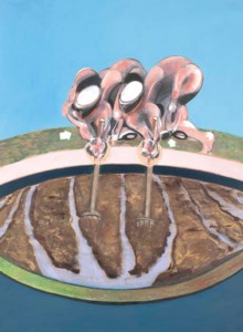 Francis Bacon, Two Men Working in a Field