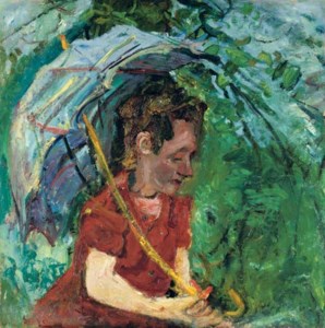 Chaim Soutine, La femme à l'ombrelle
