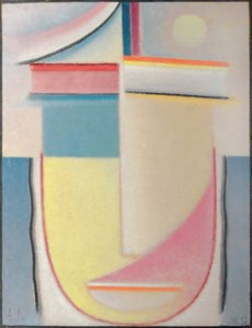 Alexej von Jawlensky, Abstrakter Kopf: Inneres Schauen