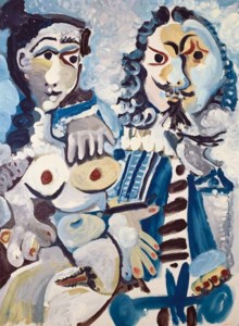 Pablo Picasso, Mousquetaire et nu assis