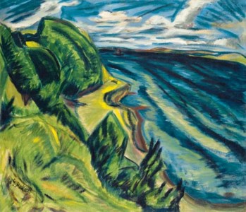 Erich Heckel, Küstenlandschaft (Förde gegen Westen)