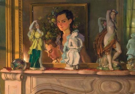 Konstantin Andreevich Somov, An intimate moment