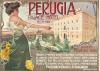 MARIO BORGONI (1869-1936).  PERUGIA PALACE HOTEL. Circa 1903. 43½x61 inches, 101½x155 cm. Richter & Co., Naples.
