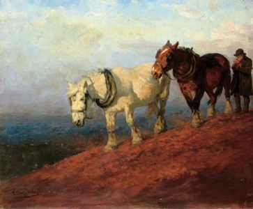 On the brow of the hill