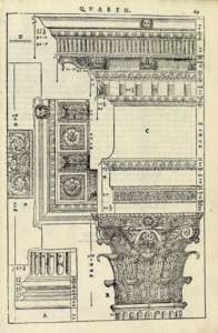 I Quattro Libri dell'Architettura , [edited by Silla Palladio]. Venice: Bartolomeo Carampello, 1581