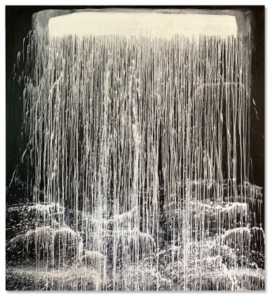 Pat Steir, Paris Waterfall